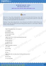 Đề thi giữa kì 2 Lịch sử và Địa lí 6 - Đề số 2